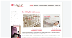 Desktop Screenshot of oldenglishbeddingcompany.co.uk